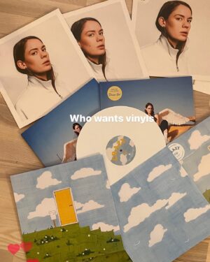 Anna of the North Instagram - Dream Girl vibes!! Giving away vinyls for real this time. Comment something dreamy ❤️❤️