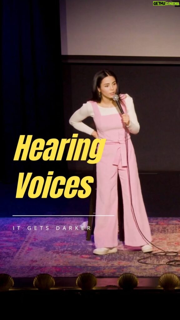Anna Akana Instagram - I started hearing voices A snippet from my hour It Gets Darker