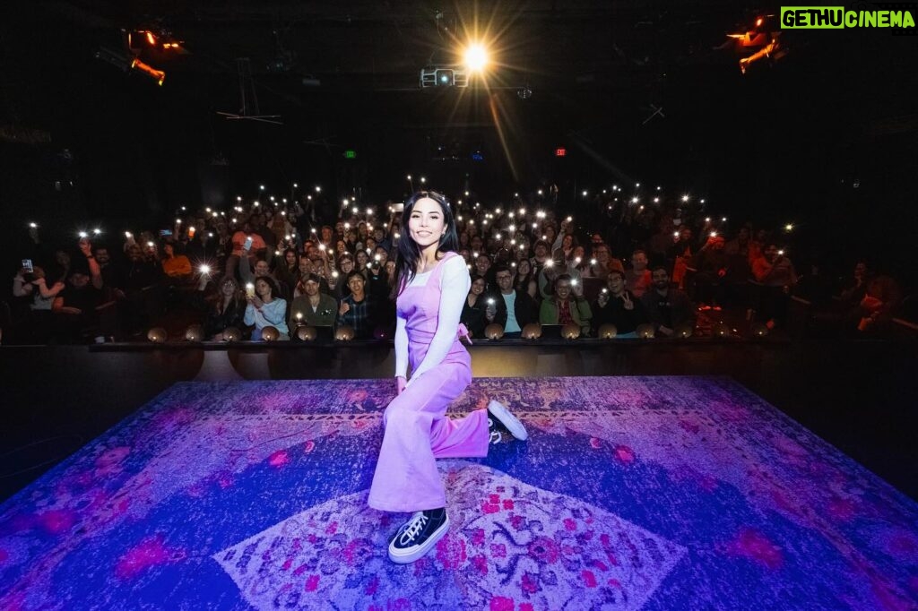 Anna Akana Instagram - Spring tour is almost over ✨ next week: Austin & Raleigh! Then this summer: Fringe & London 💅🏻 you know where the tickets are. Thank you to @jennifersterger @taqweet & @chrissasparkles for some amazing shows! 📷: @vancorona & @jimmccambridge