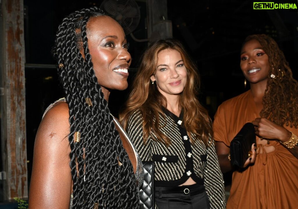 Anna Diop Instagram - Variety and Chanel Filmmakers dinner with these Titans ✨🤍 📸 by Michelle Quance 🤍