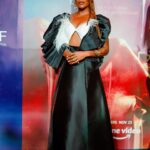 Anna Diop Instagram - Lagos! Oh my…❤️ Nanny was the opening film at this year’s AFFRIF ✨ An incredibleeee night. And on top of it - Nikyatu and this DRESS 🤤 Love ✨❤️