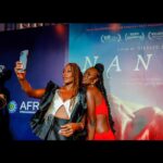 Anna Diop Instagram - Lagos! Oh my…❤️ Nanny was the opening film at this year’s AFFRIF ✨ An incredibleeee night. And on top of it - Nikyatu and this DRESS 🤤 Love ✨❤️