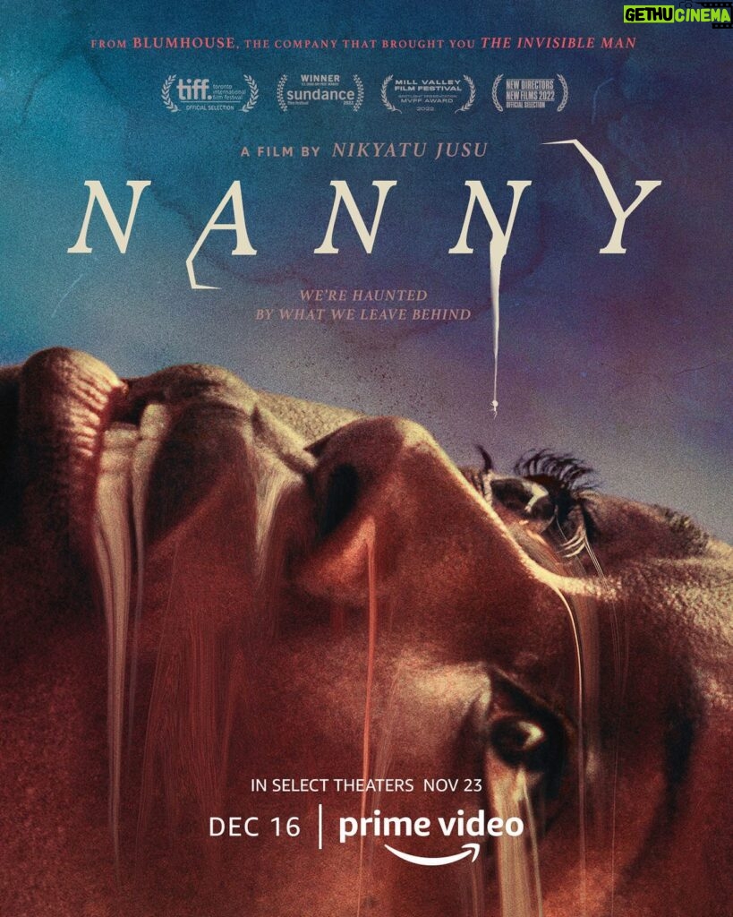 Anna Diop Instagram - Check out the trailer for my new film, NANNY, in theaters November 23rd and on Prime Video December 16th! ✨🤍