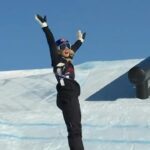 Anna Gasser Instagram - @annagassersnow stomping her way into 🥉 at the 2024 Laax Open Slopestyle finals 💥 Watch the LAAX Open LIVE on Red Bull TV 📺 together with @thebombhole on the 🎙️💥 Snowboard Halfpipe with the Bomb Hole ❄️ SAT Jan 20th 18:00 CET Ski Slopestyle 🎿 SUN Jan 21st 13:00 CET Link in bio 🔗 #LaaxOpen #Laax #SnowparkLaax #givesyouwiiings