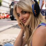 Anna Gasser Instagram - Celebrating L O V E 🌈🫶 and for that reason, me and @skullcandy are giving away a pair of limited “All Love” colorway Crushers! Tag a person you care about and I’ll let you know by next week, who won 🥰 #pridemonth #viennapride #lilaistbunt 📷 @clemensmillauer @leica_camera_austria