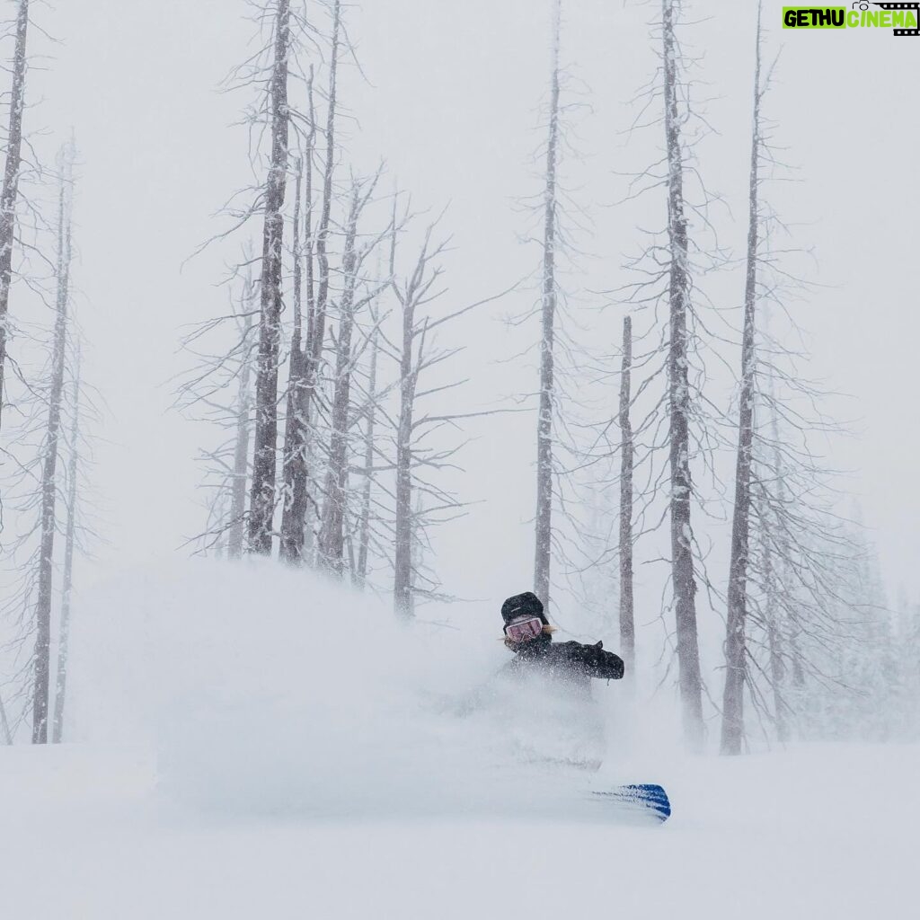 Anna Gasser Instagram - Pow smiles with the best company ❣️ Biggest thanks to @donnacarpenter , @george_burton_carpenter and @burtonsnowboards for this wonderful trip🙏 📸 by @jesselynndawson