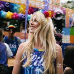 Anna Gasser Instagram - Celebrating L O V E 🌈🫶 and for that reason, me and @skullcandy are giving away a pair of limited “All Love” colorway Crushers! Tag a person you care about and I’ll let you know by next week, who won 🥰 #pridemonth #viennapride #lilaistbunt 📷 @clemensmillauer @leica_camera_austria