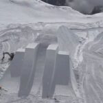 Anna Gasser Instagram - The next @thenines.cc event is in full swing, and PistenBully is once again part of it! 🙌   The perfectly groomed track at @schilthorn_pizgloria promises unforgettable action. 🤩   @annagassersnow was live on the scene, providing exclusive insights into the thrilling track and its challenges! 🎉   #PistenBully #TheNines #Schilthorn