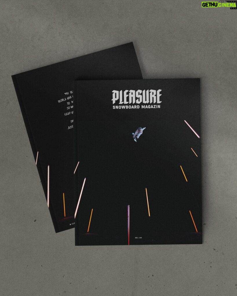 Anna Gasser Instagram - Pleasure 149 is done and dusted! On the cover: @annagassersnow (finally!) shot by @s4ni. Back cover quote by the one and only @baldisbeautiful. In the mag: in-depth interviews with the dynamic duo that is Ylfa Runarsdottir and Maria Thomsen, Jeff Pensiero, Kris Kopa and Clemens Millauer, travel stories from Alaska and Chamonix, Ed Leigh’s in-depth piece about the death of the pro model, a bloody good-looking gallery by Ian Boll, Tassilo Hager’s „Rooted in Snowboarding“ story, Art Pages by Will Smith, a well overdue opinion piece by Joy Dutch, a lot more fucking great imagery, and much more. Snowboarding rules. Link in our bio. #pleasuremag #snowboarding #printisdeadlongliveprint