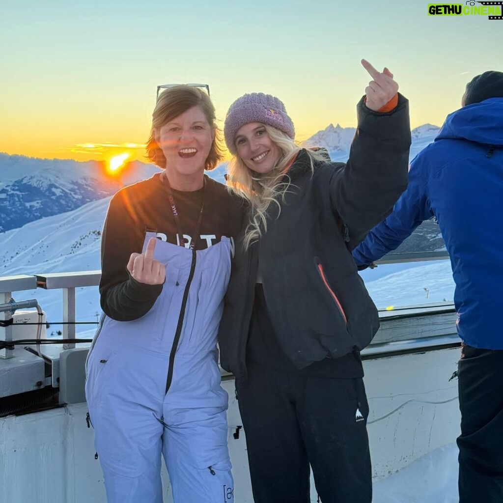 Anna Gasser Instagram - Thanks Laax 💫🥉Such an awesome week with great people and great snowboarding . Happy to stand on the podium again , even more happy I landed the run I wanted 🙏 congrats @_juliamarino 🥇👸 and @annika.overtomorrow 🥈👸