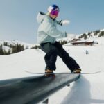 Anna Gasser Instagram - From pow to slushy park laps @absolutpark 🤓 Thanks for the follows @dusankriz #snowboarding