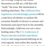 Anna Konkle Instagram - Michael Gee wrote this incredible piece for Harvard Business Review (I donno, some college in Boston?!?) describing arguments made in the case of reparations: “Why We Need Reparations for Black Americans,” from the Brookings Institute From Here to Equality, by William Darity and A. Kristen Mullen “What Is Owed,” New York Times Magazine essay by Nikole Hannah-Jones “The Case for Reparations,” The Atlantic essay by Ta-Nehisi Coates Google it. Click on it. Read it. Take action by going to link in my bio which will bring you to ACLU site with instructions on emailing your house rep in support of HR 40. Which is apparently stalled but Aclu is still calling upon us to push it forward. And then we do more.
