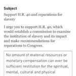Anna Konkle Instagram - Michael Gee wrote this incredible piece for Harvard Business Review (I donno, some college in Boston?!?) describing arguments made in the case of reparations: “Why We Need Reparations for Black Americans,” from the Brookings Institute From Here to Equality, by William Darity and A. Kristen Mullen “What Is Owed,” New York Times Magazine essay by Nikole Hannah-Jones “The Case for Reparations,” The Atlantic essay by Ta-Nehisi Coates Google it. Click on it. Read it. Take action by going to link in my bio which will bring you to ACLU site with instructions on emailing your house rep in support of HR 40. Which is apparently stalled but Aclu is still calling upon us to push it forward. And then we do more.