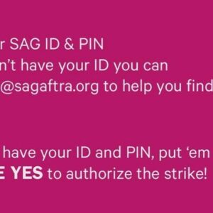 Anna Konkle Instagram - If the actors abandon the techies (ie the behind the scenes writers) one more time!!!! 

(Sag-aftra members: vote yes to the unions strike authorization by June 5th. But just like, go do it now so you don’t forget)
