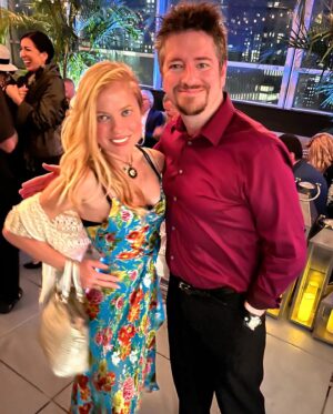 Anna Kulinova Instagram - About last night, had an AMAZING time @ @theempirehotel - Fundraiser for ⭐️
“Taking Wing” ⭐️Legends of Emimencia” theater project. 🎭💫 what a Fun night!!! #genefischer #broadway #stage #actingismypassion ##stageacting #fundraiser #magical #empirehotel #greattime #instagood #actorslife #takingwing #legendsofemimencia