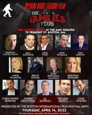 Anna Kulinova Instagram - Super excited about our opening night ~ the Premier of “THE FAMILIES FEUD” movie!!! 💫Is going to be soo much fun!!! I am honored to be part of this SUPER TALENTED TEAM!!! 👍🌟 THANK YOU!!! 🙏😍🎬🤩#thefamiliesfeud #moviepremiere #greatmovie #comedy #redcarpet #moviestars #talented #actorslife #happy #fame