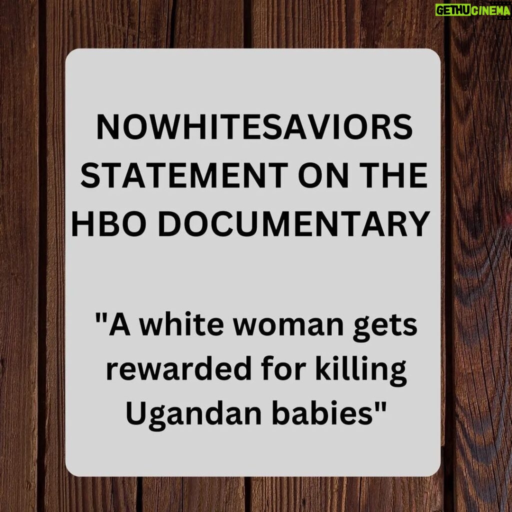 Anna Paquin Instagram - Posted @withregram • @nowhitesaviors NO WHITE SAVIORS STATEMENT ON THE HBO DOCUMENTARY “SAVIOR COMPLEX’’ On 5th September 2023, HBO released the official Trailer of a 3-part Documentary titled “SAVIOR COMPLEX” which according to HBO is an examination of missionary work in Uganda where Reene Bach an American college drop out is accused of causing the death of vulnerable Ugandan children by dangerously treating them despite having no medical training.  No White Saviors; for a number of years documented the illegal and torturous acts of Reene Bach while she was still running Serving His Children an illegal health facility where she also practiced medicine without any qualification as a medical practitioner (you can check our IG for this) This would never happen in the USA. From our investigations supported by testimonies of Ugandan families that either lost their children under the unqualified and dirty hands of Reene Bach or had their children permanently injured, Reene Bach committed serious Human Rights violations and should be in prison. Unfortunately, she was able to flee the country before the authorities took interest in the case. In 2018, No White Saviors through support from its community ensured two families got legal representation and a case was filed at Jinja High Court. However, against our advice, the two families accepted an insulting USD 9000 each for them to withdraw the case. In 2020, four other Ugandan families who had also been victims of Reene Bach’s illegal and dirty acts approached No White Saviors to help them get justice. Three of them lost children and the other had their child permanently damaged. This case is still ongoing and we are hopeful that the affected families will one day get justice. Caption continued in comments