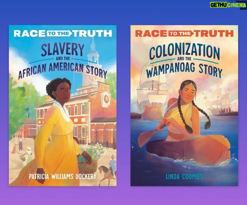 Anna Paquin Instagram - Thank you @sairarao for the perfectly timed gifts for the kiddos to dive into for nightly school reading. ☺️☺️☺️ Posted @withregram • @sairarao Back to school means back to white lies taught to all our kids. Not today! Today is a big dose of the truth about America’s racist past written by two wildly talented authors. Colonization and The Wampanoag Story by Linda Coombs Slavery and The African American Story by Dr. Patricia Williams Dockery Fuck Ron DeSantis and PragerU and all the fragile lying white people of America 🖕🏾 Get these books for your kids, their teachers, your friends, yourselves. The truth rocks. It might even set you free 🦋 Link to buy in bio 👊🏽