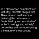 Anna Paquin Instagram - Repost @washingtonpost I have MANY questions- @thinx YOU FOLKS HAVE A LOT OF EXPLAINING TO DO Given the very specific window that the lawsuit covers what does that mean for undies bought before or after? DID something change in the way the products were made before and after? The bizarre discrepancy between price of settlement and how expensive the product is and average number of items bought by people with periods is so crazy low. I know I’m privileged in the finance arena but just conceptually it confuses the fuck outta me because if they are hoping to replace dangerous items what they are offering is NOT a refund NOR appropriate compensation for serious long term health issues. THEY MAKE A TWEEN/TEEN line so us parents and caregivers are the ones trying to figure out if we would be poisoning children who have periods and we need WAY more specific info than we have been given. This is actually the scariest part because youngsters can’t actually make an informed choice here. Please comment below if you have any more insight because a read the entire legal document and I can’t tell if it’s a legit complaint about false advertising or a SCARY SERIOUS HEALTH ISSUE.