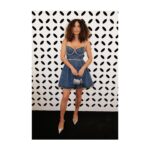 Anna Shaffer Instagram - official member of the teeny tiny bag club 👛 ty for a beautiful evening last week @mrselfportrait @britishvogue 🤍 💎