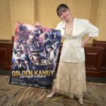 Anna Yamada Instagram – 映画#ゴールデンカムイ
完成報告会でした！
@kamuy_movie