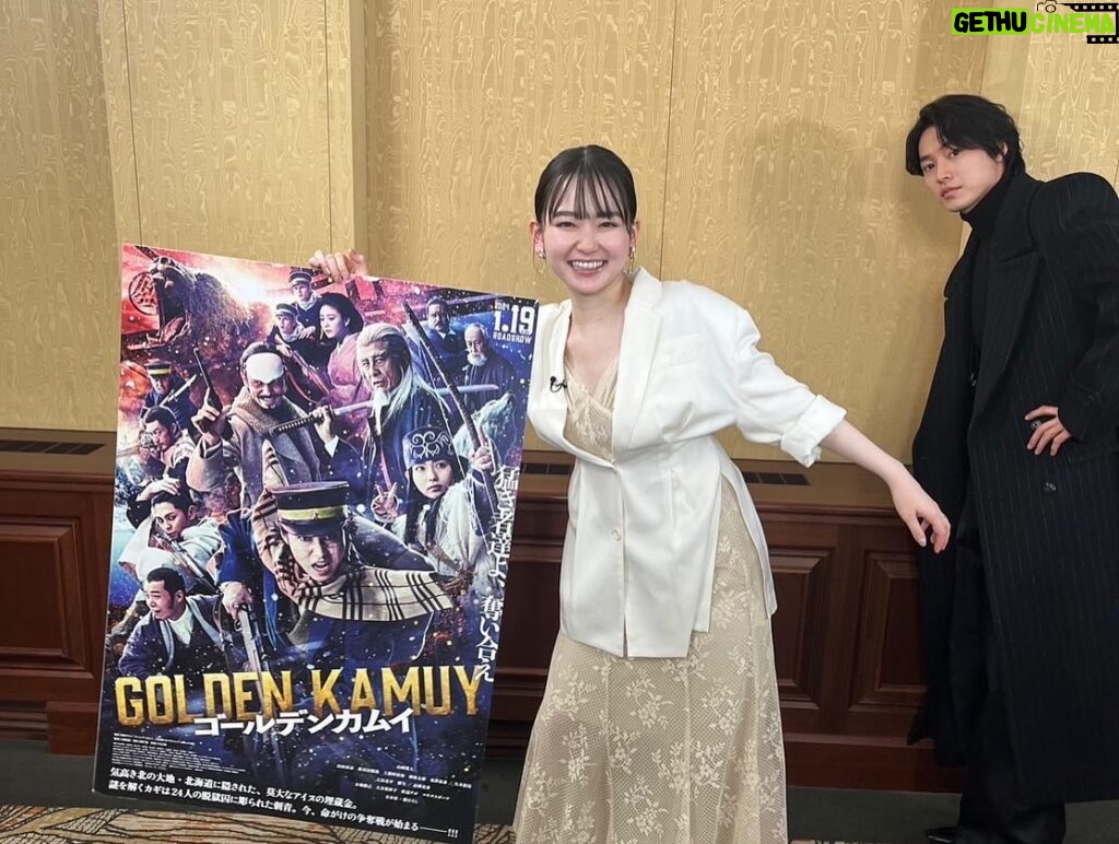 Anna Yamada Instagram - 映画#ゴールデンカムイ 完成報告会でした！ @kamuy_movie