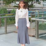 Anna Yamada Instagram - ZIPのときの衣装です☺️ 衣装、メイクの中井さん菅長さん1ヶ月間朝早くからありがとうございました🙏