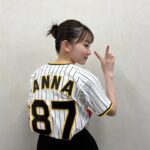 Anna Yamada Instagram – 本日パナソニックエコナイターでファーストピッチセレモニーに登壇させていただきました。
とても緊張しました😂⚾️