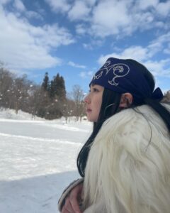Anna Yamada Instagram - アシㇼパ❄️ #ゴールデンカムイ