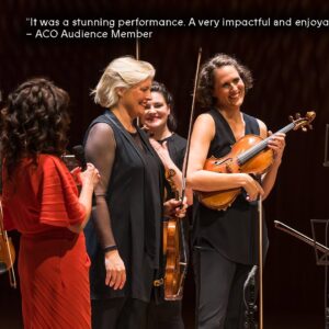 Annabel Crabb Instagram - For the Love of Music with @chat10looks3! 👏🎶 Thanks so much to everyone who’s joined us so far for our uproarious shows with the great @leigh_sales and @annabelcrabb. We have one date left - for lucky people in Melbourne and around.

Book tickets to ‘For the Love of Music’, and discover the ins and outs of being a professional musician through the blistering insights of Sales and Crabb, at @artscentremelbourne this Friday 12 April, 7.30pm, via the link in our bio. 

📷: Stephen Blake

#AustralianChamberOrchestra