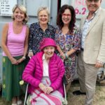 Annabel Crabb Instagram - Back home in #radelaide for @adlfringe with a new love show about food and politics, The Grilling Season. Tonight’s audience included some absolutely top-shelf SA women, pioneers both here and internationally… Her Excellency the @governorsouthaustralia Frances Adamson and Mr Rod Bunten, and @natashastottdespoja who - having left the Senate some time ago - continues to serve Australia with distinction at the UN. Both have incredible Mums too - the Hon Jennifer Cashmore (pictured) in the case of the Governor, and Shirley Stott Despoja who is legendary for much more than the fact that she begat NSD. All made their own way through ambition and talent … so nice to catch em for two seconds post show. Swipe for my own progeny who has been mercilessly lampooning me in a nightly on-stage intro which I was assured would be some fun remarks about politics but has evolved into quite a detailed critique of my parenting weaknesses which is guess is the downside of raising independent minded girl children 🤓 Last Feb show is tonight 6.30 @gluttony_fringe