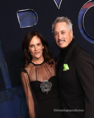 Annabeth Gish Instagram - Fun evening last night @hbo Emmy afterparty celebrating Wade’s win! Real talk: I snagged my black stockings on way to event and had to quickly remove them before getting out of the car! Always good to go with the flow and be ready to adapt to fashion mishaps:) esp if one has tendency for inelegant clutzy moves… 😂🙄🙌🏻