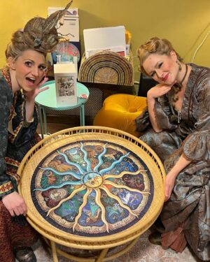 Annaleigh Ashford Instagram - Puzzle dump 🧩 
We have done a lot of puzzling this year. On stage and off. @sweeneytoddbway