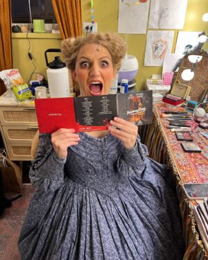 Annaleigh Ashford Instagram - Fresh out of the oven! The physical CD of our @sweeneytoddbway Cast Album is now available, and I’m beyond honored to be a part of this beautiful piece of art led by the brilliant and magical @alacamoire. You can get one at the Lunt-Fontanne Theatre and out in the world soon. 💈🥧