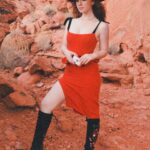 Annalise Basso Instagram - viva las vegas @prabalgurung @chanelofficial @kemosabe1990 🌹📷@alexandriabasso
