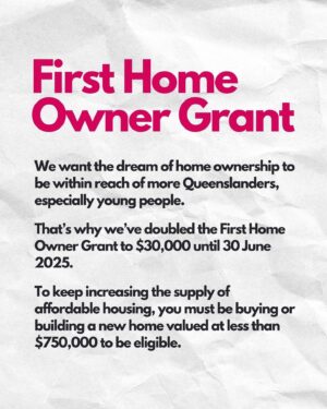 Annastacia Palaszczuk Instagram - We want every Queenslander to have a place to call home. Here's what we're doing about it.
