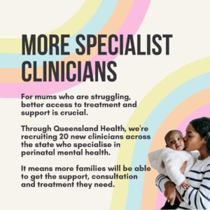 Annastacia Palaszczuk Instagram - This Perinatal Mental Health Week, we're stepping up to deliver more support where it's needed most.