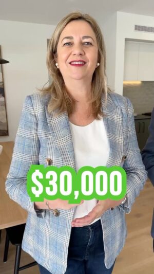 Annastacia Palaszczuk Instagram - First home buyers, this one’s for you.