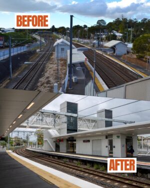 Annastacia Palaszczuk Instagram - Construction is now complete at Fairfield station!

It's one of seven stations on Brisbane's southside getting a big upgrade as part of Cross River Rail.

With new overpasses, lifts, ramps, and bike facilities – it means better and safer access for everyone.

Our Big Build is delivering local jobs and better infrastructure across Queensland.

#brisbane #rail #train #publictransport #crossriverrail