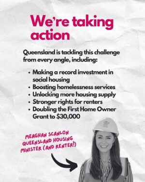 Annastacia Palaszczuk Instagram - We want every Queenslander to have a place to call home. Here's what we're doing about it.