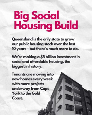 Annastacia Palaszczuk Instagram - We want every Queenslander to have a place to call home. Here's what we're doing about it.