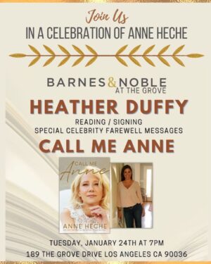 Anne Heche Instagram - Hi Everybody, 

Homer here. Never imagined I'd find myself responsible for mom's IG account, but here we are. First things first, from August to now, the amount of love, care and support shown by those on social media and IRL has been overwhelming and blessedly received - thank you. One day at a time is working for me as I'm sure the healing journey will be a long one. Your good thoughts and well wishes will continue to comfort me on my path.

But this is my mom's account so enough about me. I have a responsibility to share with her community what she was working on and how excited she would have been to tell you herself. 

My mom had a completed manuscript for a second book at the time of her passing. The book is the product of mom's further efforts to share her story and to help others where she could. Call Me Anne is the result and I know she was excited to share with the world. So, mom, here I am sharing it with the community you created, may it flourish and take on a life of it's own, as you would have wanted. 

For those in Los Angeles, there will be a special event at the Barnes & Noble at The Grove. I know mom would want to see everyone's smiling face as she read an excerpt and signed copies. 

I don't plan on using this platform too often but know she loved her fans, loved writing (she wrote endlessly) and it would not feel right not to reach out at a time like this. 

As mom liked to sign off,

Peace and love,

Homer
