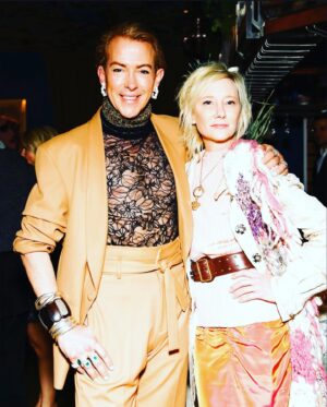 Anne Heche Instagram - My Doll, Derek the Fabulous @derekwarburton