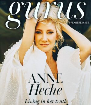 Anne Heche Instagram - I am honored to be on the cover of the premiere issue of @GURUSMAGAZINE 
I am especially proud to be the first cover of a magazine that celebrates truth, passion and authenticity. Values that have guided my life. 🙌🏽Thank you to the entire Gurus team ..❤️
📸 @whereisrowandaly 
#makeup @justinstclairmakeup 
#hair @jaroslava_rigova 
#EIC @derekwarburton 
Asst @justbeethee 
Article @jodyaroundtown
Retouch @berezhnaia.retouch 
Cover art @alexander.silkin