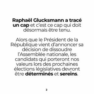 Anne Hidalgo Instagram - Ma réaction suite aux résultats des élections européennes et à l'annonce de la dissolution de l'Assemblee nationale.