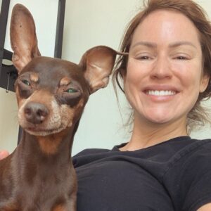 Anne-Krystel Goyer Instagram - Best friend 🐕