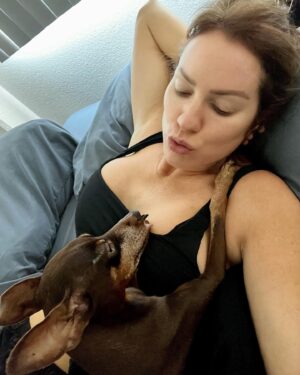 Anne-Krystel Goyer Instagram - Pure love 💕 🐕