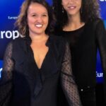 Anne Roumanoff Instagram - Avec la beautiful #Noémie Lenoir