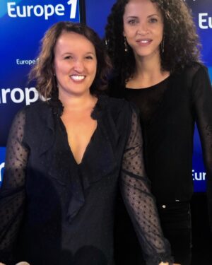 Anne Roumanoff Instagram - Avec la beautiful #Noémie Lenoir