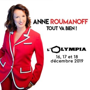 Anne Roumanoff Instagram - Rendez-vous à l'@olympiahall les 16, 17 et 18 décembre 2019 😊